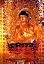 The Eternal Buddha statue used by the Rissho Kosei-kai